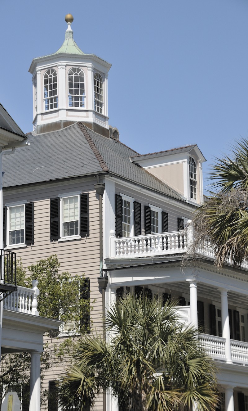 charleston house with nice professional roof