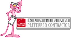 Owens Corning Platinum Preferred Contractor